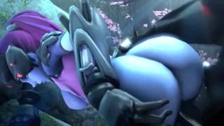 Widowmaker from overwatch sex in pizza slut r34(aphy3d) watch online