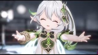 Genshin impact / геншин импакт / nahida, klee, qiqi / jump up