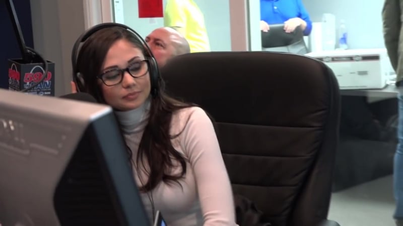 Marie porn video – Adult film star ariana marie in studio for the morning after