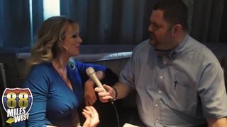 Stormy daniels at the adult entertainment expo