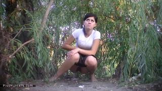 The Hidden Camera Shot As Girls Piss In The Bushes 