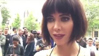 Lets Strangers Fondle Her In Community