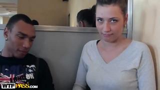 They Took A Woman On A Crowdupkap, Sex, Took Off, For Denigi, Russian, Young, Fuck, Fuck, Hard 