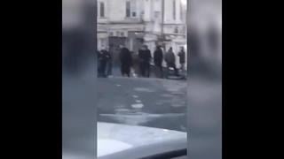 (18+) массовая драка, пушкинская 186, спартак цска {25 04 2021}