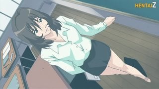 Под юбкой учительницы / panchira teacher / 1 серия / русская озвучка