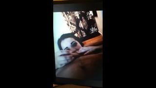 Paige (wwe) – sex videos with amazing facials leaked porn