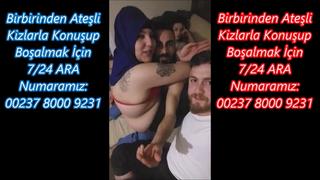Türbanlı Kız Grup Yapıyor Bölüm Two Periscope İfşa (türk Porno)