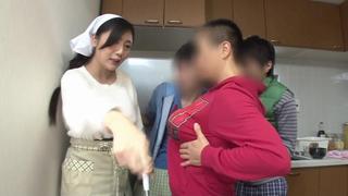 Anna okina (aka miho ichiki) masegaki dedicated meat urinal big housekeeper hen