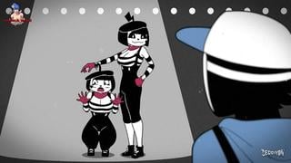 derpixon mime and dashrus depraved pantomime puzzles from Bonbon and the scarecrow of the Manga Porn 18+ translation 