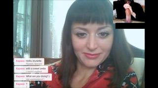 Chat Roulette Reaction To A Big Cock 