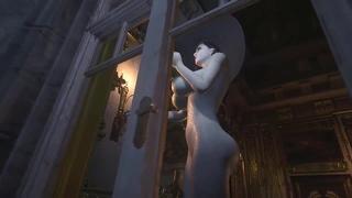 Resident evil 8 village lady dimitrescu nude mod [all cutscenes]