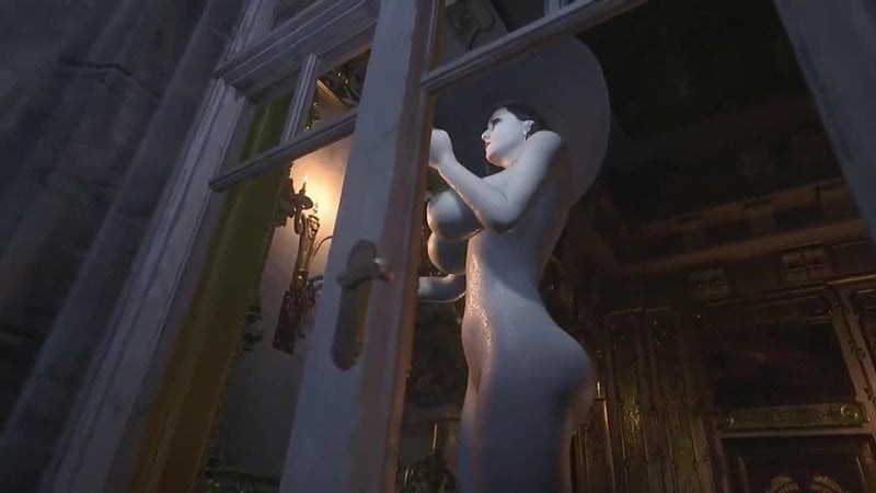 Resident evil 8 village lady dimitrescu nude mod [all cutscenes]