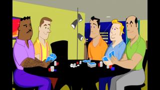 Animan the poker game