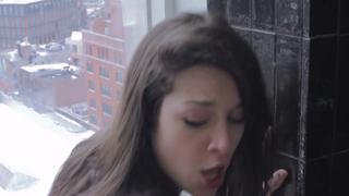 I Made A Blowjob By The Window And Allowed Me To Enter 