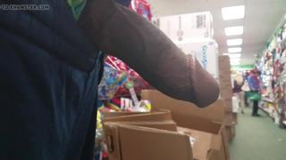 Public store dick flash