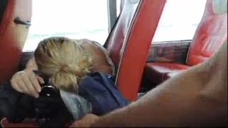 2 Times Cum On Woman Inpublic Bus