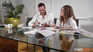 Eden ivy sex crazed student eden ivy turns study session into porn slamming with teachers gp2532