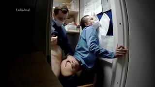 \Still more\ (Laikaanal) Russian unexperienced Premium Coronavirus sex on quarantine in the office 