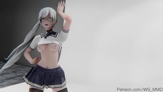 [mmd blender rwby] weiss mmook jji bba