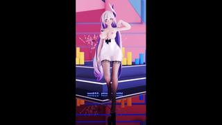 竖屏涩涩小礼服羽兔姐姐大兔兔 布料eevee 第一百八十四期