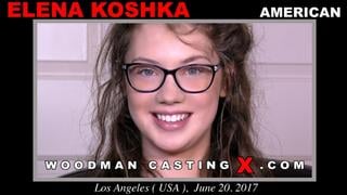 At the casting of Woodman Elena Koshka on Hardcore Interwiev, Rectal Fucky Fucky #Porno #SEX hard sex 