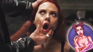 Sp Scarlett Johansson Giving Blow Job, Natasha Romanoff, Porn Fresh Starlets, The Celebrity Took In Her Mouth, Chubby Lips, Got Amazed, Boobs 