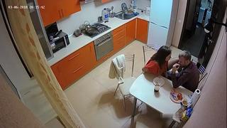 He gave friends an apartment for the night and that’s what a hidden camera turned out, merged, sex, homemade Russian porn 