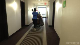 Jolla Pr Room Service Woman Drilled By Guest