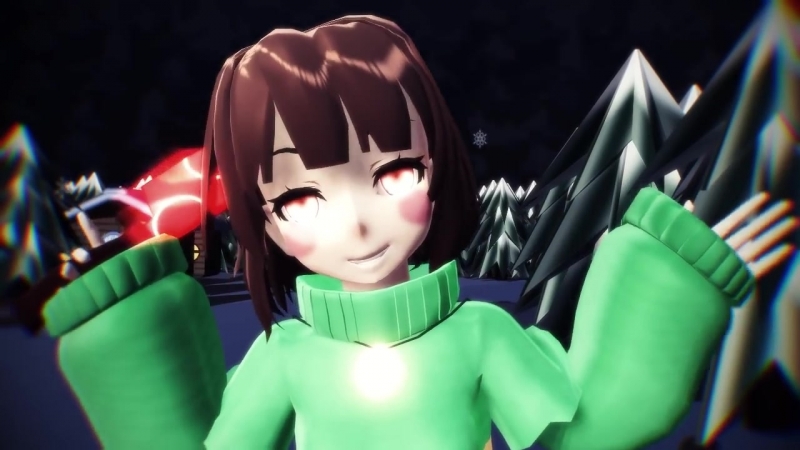 [mmd x undertale] partners in crime (frisk x chara)