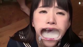 The Terrifying Humiliation Of The Girl Fed Sperm A Full Mouth Of Sperm, The Girl Swallows In Shock 