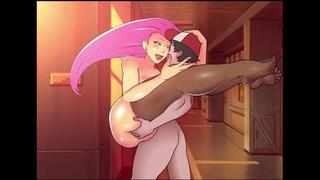 final fantasy , pokemon hentai porno sequence (18+)