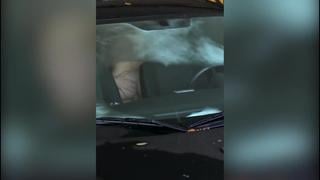 My husband takes off how Igor fucks me in our car Sexwife Hotwife Sexwife Kucks 