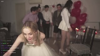 Kazakh checked that under the skirt of Evgenia Gilticus Wilde 