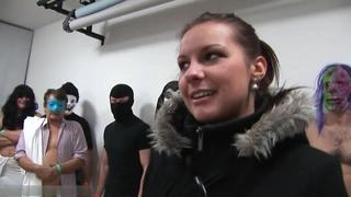 Czech gangbang 9 групповуха,мжм,сперма,crempie,в рот,минет,анал,толпой одну,milf,оргия,студентку,школьницу,порно,porn bukakke