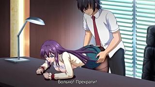 18+ hentai mesu kyoushi 4 kegasareta kyoudan / учительница постыдный класс [03 ru sub]