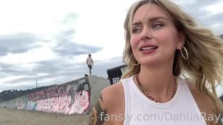 Insatiable Spermezhuyuka Dahlia Ray \/ Dahliaray (blonde Waffler Blowjob Blonde Blowjob In A Car Big Ass Cum In Mouth) 