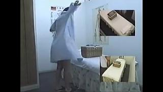 Skinny Chinese Wide Likes A Rubdown On Hidden Webcam