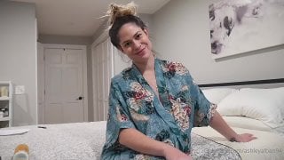 Ashley alban big pregnant belly cover ( com/preggg)