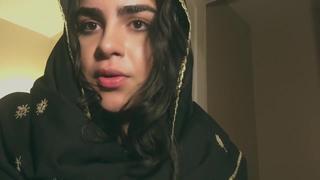 Afghan girl first time going to afghanistan