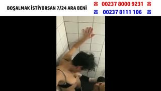 Azgın çıtır türk lezbiyenler bar tuvaletinde yiyişiyorlar (türk lezbi̇yen porno) (türk i̇fşa)