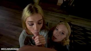 emma starletto , mazzy grace sleepover explore and plumb [all intercourse , ffm , threesome]