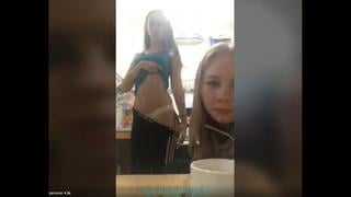 Тусоа девушек на кухне periscope перископ