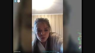 Sexy Girl Burned A Nipple When Changing Periscope Periscope 