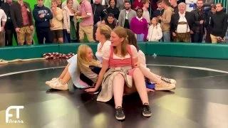 Teufelsrad damen oktoberfest münchen 2022 devils wheel woman girls ride crazy bavarian girls