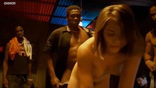 Bed scene with black sex with a black interracial Big Black Cock Internoracial 