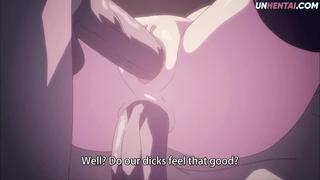 Двойное проникновение хентай без цензуры