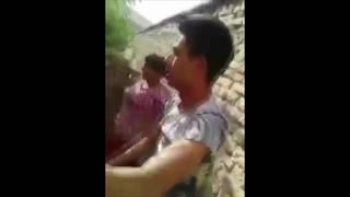 Uzbek burned his wife with a lover (deception, betrayal, jealousy, betrayal, sex, Uzbek) 