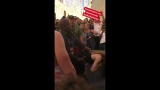 Русская девушка отдается в танце негру чм 2018