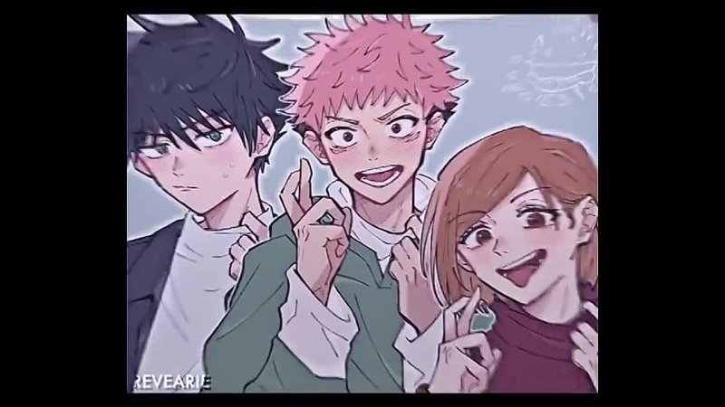 Yuuji itadori x megumi fushiguro x nobara kugisaki || jujutsu kaisen
