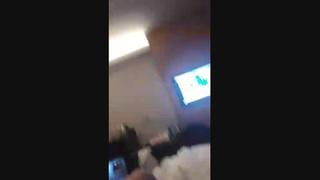 Otel odasında türk sevgilinin kaçamağı